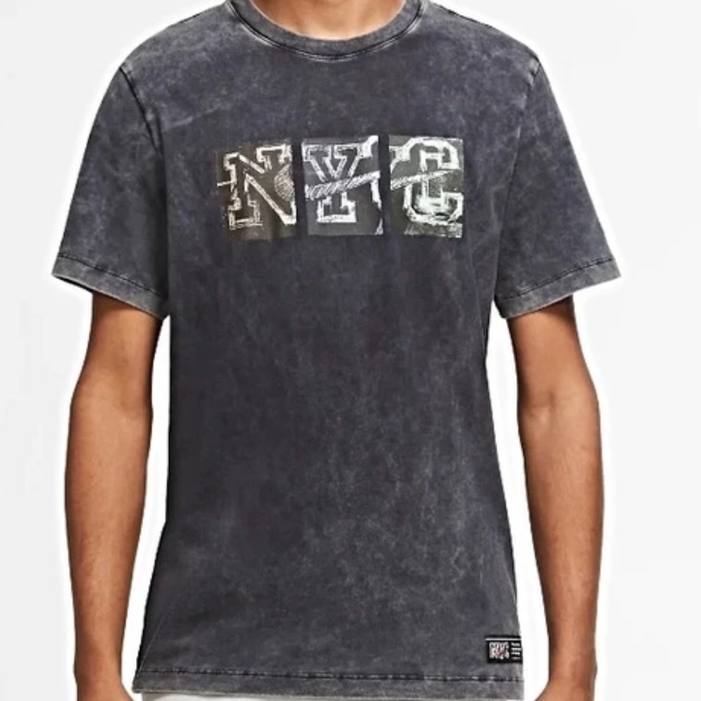 Nike NSW NYC Chalk Graphic aged cotton T-shirt - Picture 5 of 12